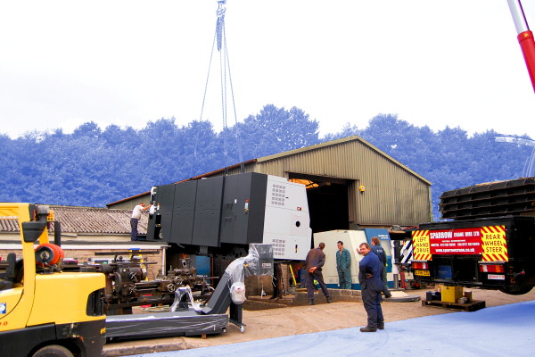 Taking Delivery of a new Doosan Puma 400LM CNC Turning Centre